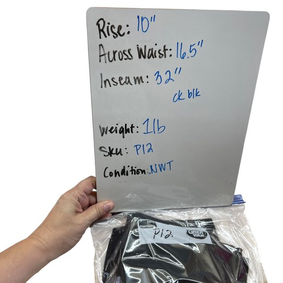 Calvin Klein Womens Wide Leg Pants Size 10 Black NWT - Picture 11 of 11